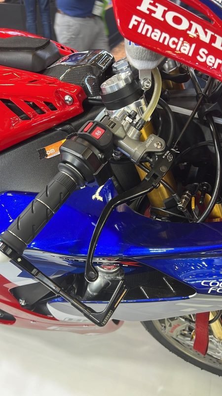 VRC brake master cylinder - with variable lever ratio.