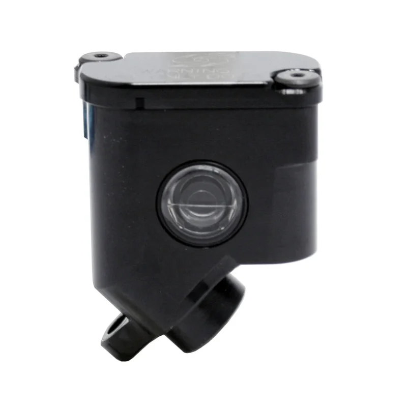 Integrated Galespeed 45° brake fluid reservoir