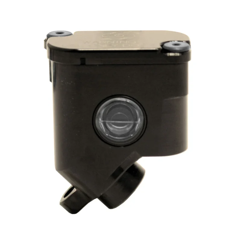 Integrated Galespeed 45° brake fluid reservoir