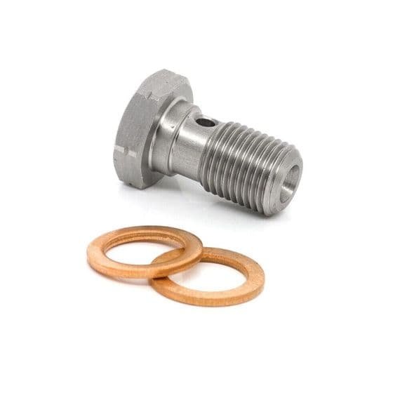banjo-bolt-m10x1.0-stainless-steel-washers Single banjo bolt M10 x 1.00 - Image 1